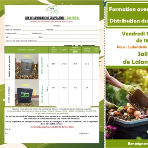 Flyer distribution et BDC session Lalandelle et Coudray