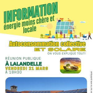 Affiche A3 énergie solaire